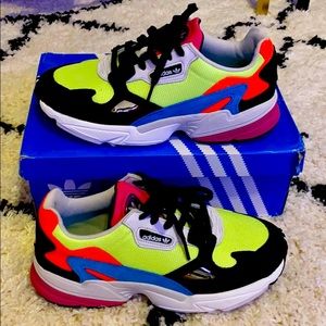 Neon Adidas Sneakers